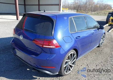 2018 Volkswagen Golf R 2.0T W/Dcc Navigation из США, поврежденный, VIN WVWVF7AU2JW168820